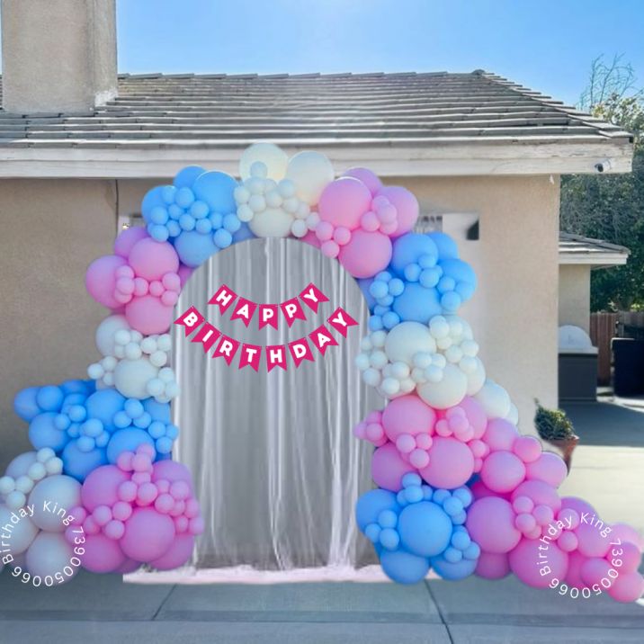 King U Shape Garland Balloon Decoration