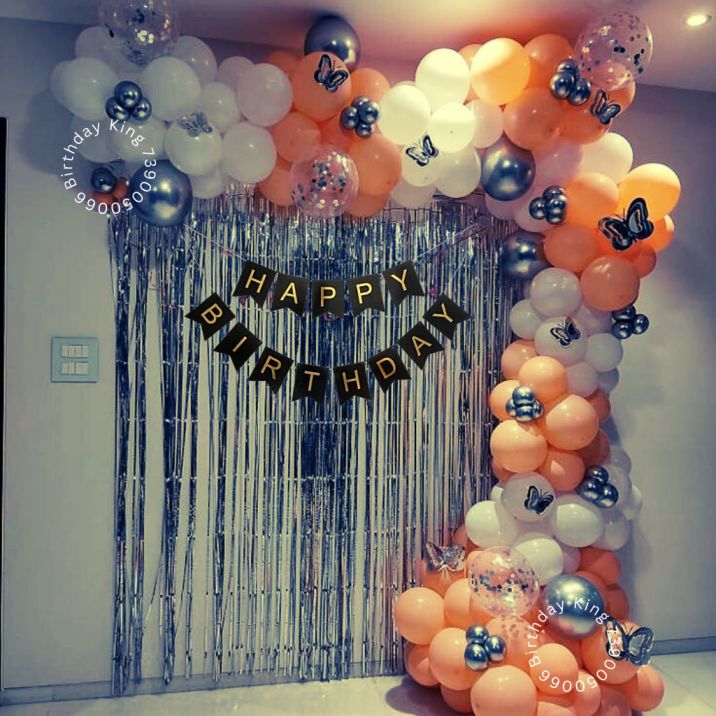 King L Shape Butterfly Decoration